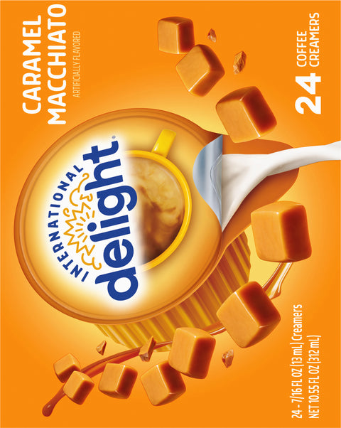 International Delight Caramel Macchiato Creamer Singles 10.5 FZ