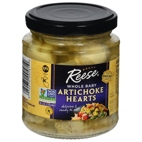 Reese Whole Baby Artichoke Hearts 8.1 OZ