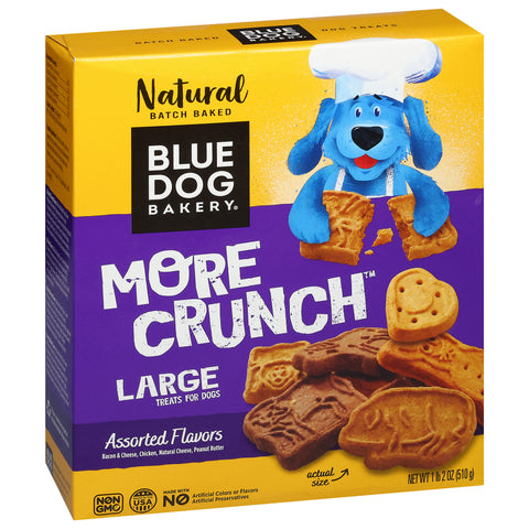 Blue Dog Bakery Treats Large Assorted Flavor 18 OZ