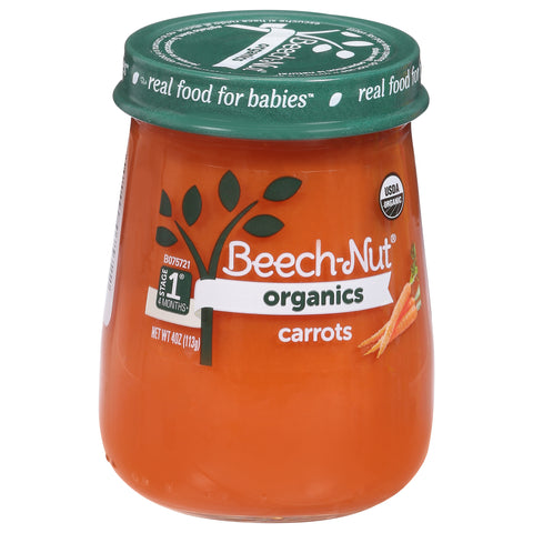 Beech-Nut Organics Stage 1 (4 Months+) Carrots 4 oz