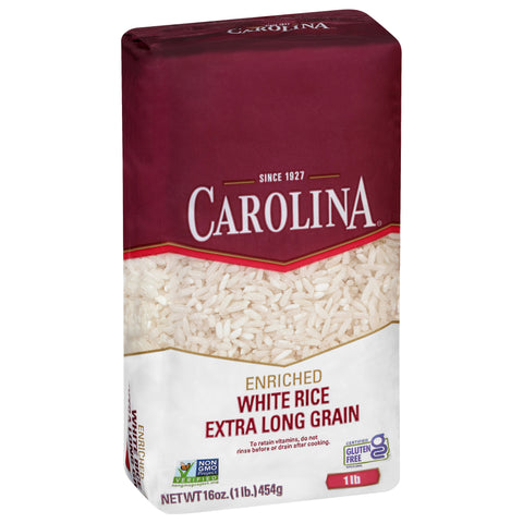 Carolina Rice Enriched White Extra Long Grain 16 OZ