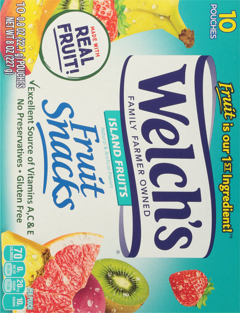 Welch's Island Fruits Fruit Snacks 8 OZ