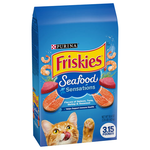Purina Friskies Seafood Sensations Cat Food 3.15 LB