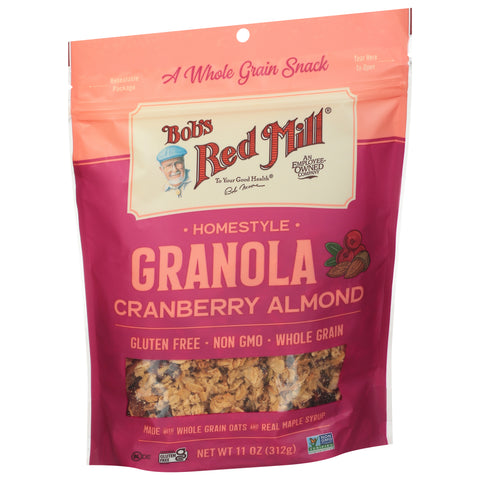 Bob's Red Mill Gluten Free Cranberry Almond Granola 11 OZ