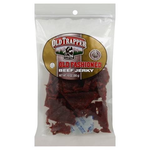 Old Trapper Old Fashioned Beef Jerky 10 oz - 8 Pack