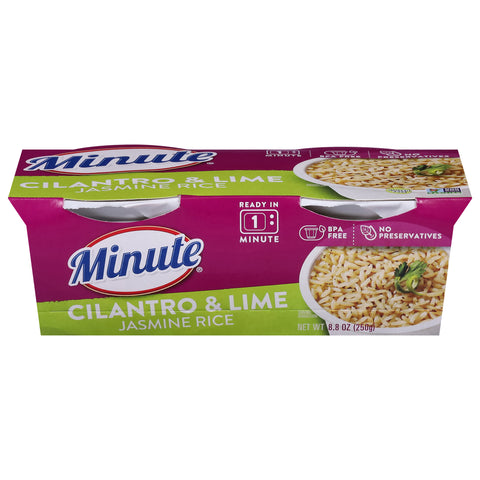 Minute Cilantro & Lime Jasmine Rice 8.8 oz - 8 Pack