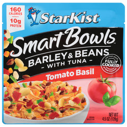 StarKist Smart Bowls Tuna, Barley and Beans, Tomato - 4.5 OZ 12 Pack