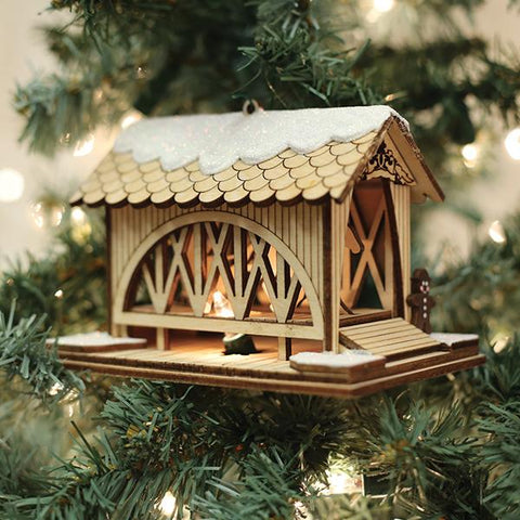 Covered Bridge-Amish Buggy