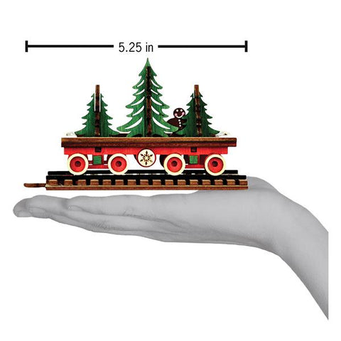 Santa's NP Express Flat Car