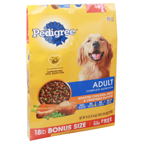Pedigree Adult Complete Steak & Vegetable Dry Dog Food