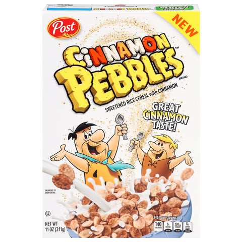 Cinnamon Pebbles Cereal 11 oz - 12 Pack