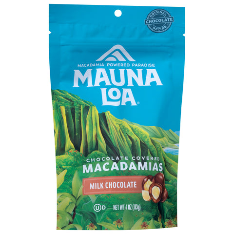 Mauna Loa Milk Chocolate Macadamias 4 oz