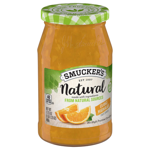 Smucker's Natural Orange Marmalade Spread 17.25 OZ