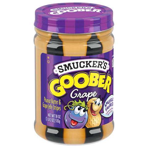 Smucker's Goober Grape Jelly & Peanut Butter Swirl 18 OZ