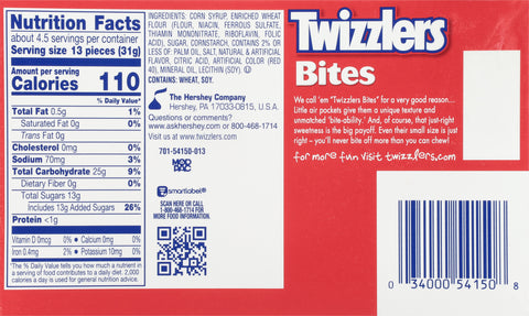 Twizzlers Cherry Bites 5 oz