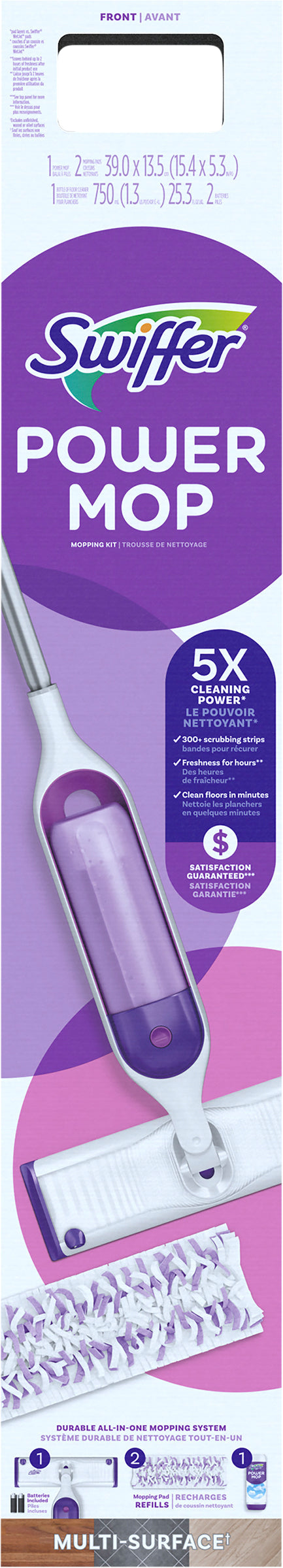 Swiffer Power Mop Multi-Surface Starter 4 CT