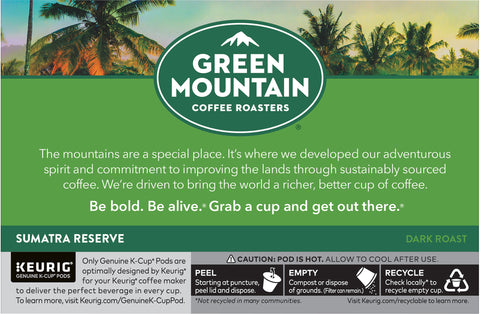 Green Mountain Coffee Reserve K-Cup 4 OZ