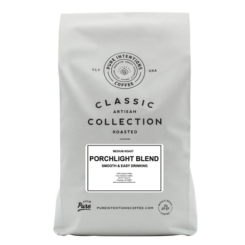 Pure Intentions Coffee Porchlight Blend Medium Roast, GROUND Coffee - 5 LB 1 Pack