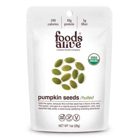 Foods Alive Inc Pumpkin Seeds - 1 OZ 24 Pack