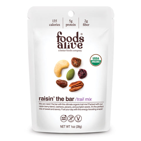Foods Alive Inc Raisin' the Bar Trail Mix - 1 OZ 24 Pack