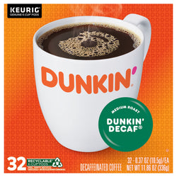 Dunkin Medium Roast Decaf Kcups - 11.86 OZ 4 Pack