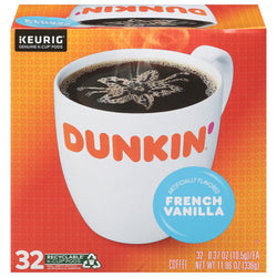 Dunkin French Vanilla Kcups - 11.86 OZ 4 Pack