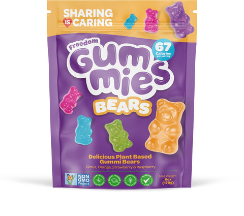 Freedom Gummies Bears  - 6 OZ 10 Pack