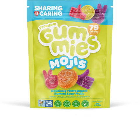 Freedom Gummies Mojis - 6 OZ 10 Pack
