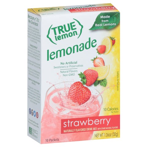 True Lemon Lemonade Strawberry 1.06 OZ