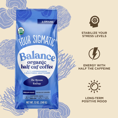 Balance Half Caf Ground Coffee