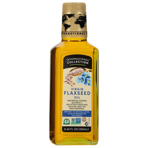 International Collection Flax-Seed Virgin Oil 8.45 FZ