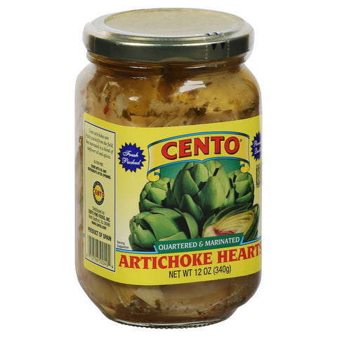 Cento Artichoke Hearts Quartered & Marinated 12 OZ