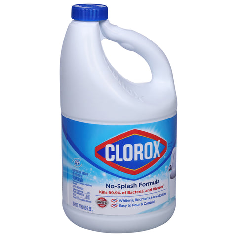 Clorox Regular Bleach No-Splash 77 FZ