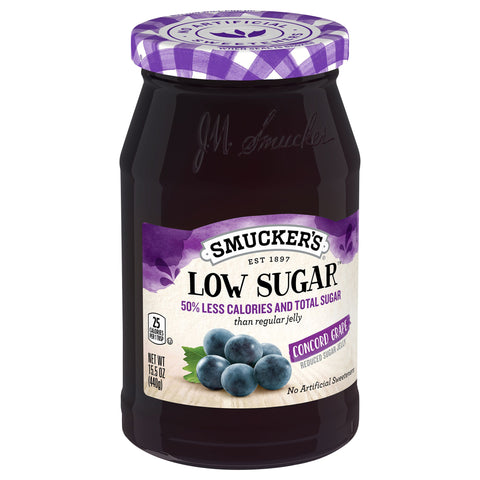 Smucker's Low Sugar Grape Jelly 15.5 OZ