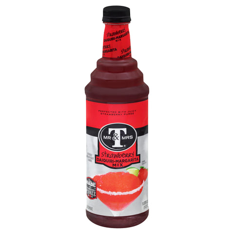 Mr & Mrs T Daiquiri-Margarita Mix 1 lt - 33.8 FZ 6 Pack
