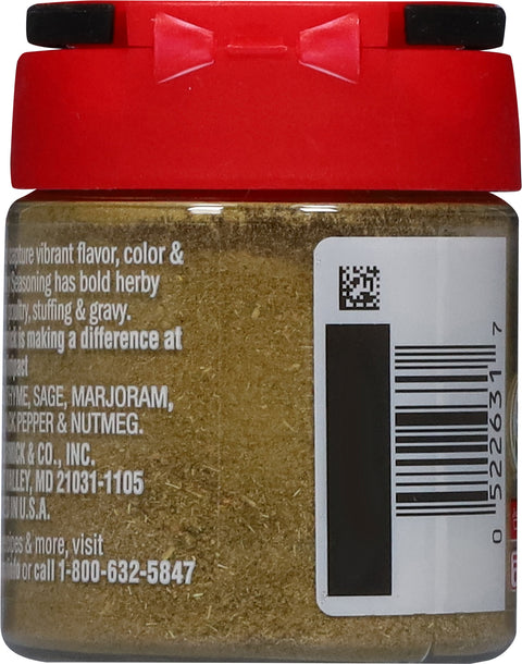 McCormick Seasoning Poultry 0.65 OZ