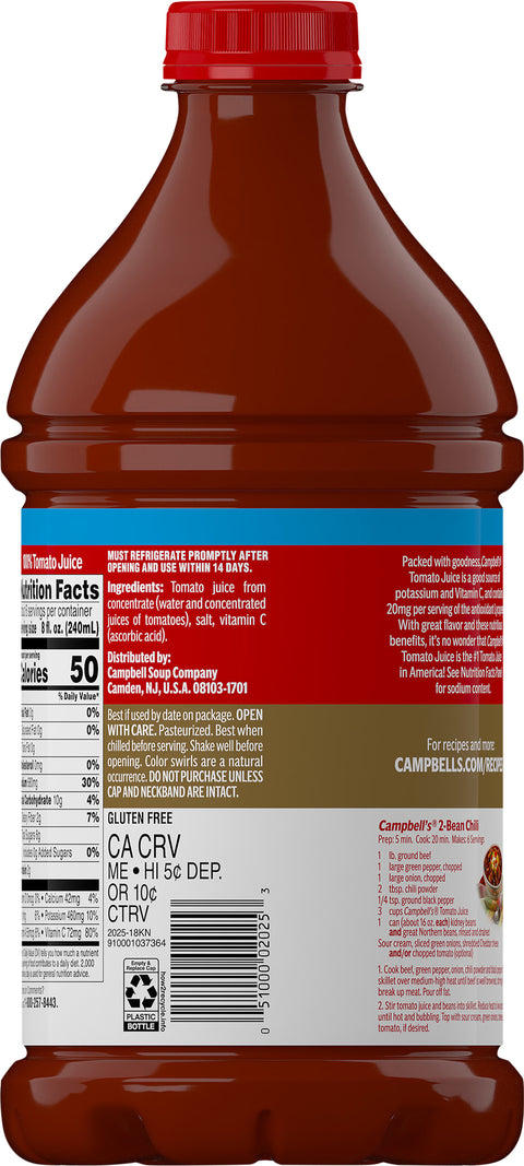 Campbell's Tomato Juice 46 FZ