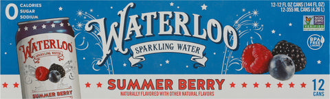 Waterloo Sparkling Water Summer Berry 144 FZ