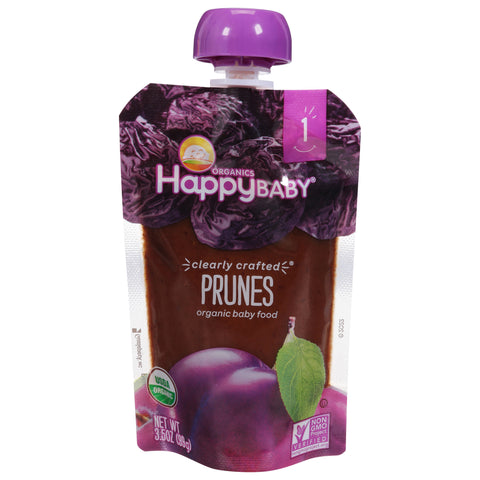 Happy Baby Organic Stage 1 Prunes 3.5 OZ