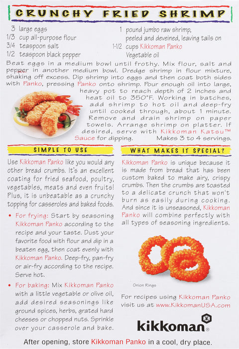 Kikkoman Bread Crumbs Panko 8 OZ