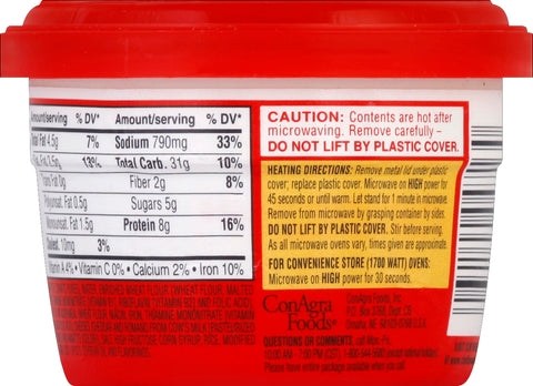 Chef Boyardee Pasta Can Cheesy Burger Ravioli 7.5 OZ