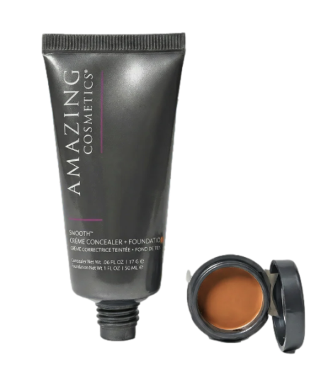AmazingConcealer SMOOTH Creme Concealer & Foundation Duo Deep Golden - 1.06 OZ 6 Pack
