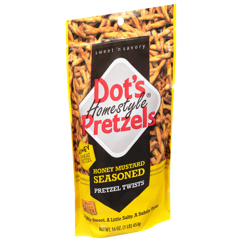 Dots Pretzel Twists Honey Mustard 16 OZ
