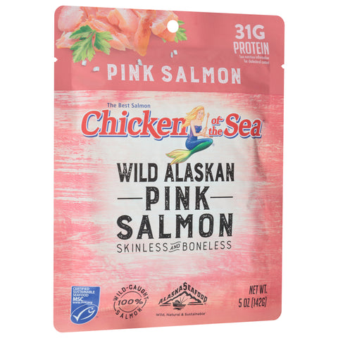 Chicken Of The Sea Skinless & Boneless Pink Salmon Pouch 5 OZ