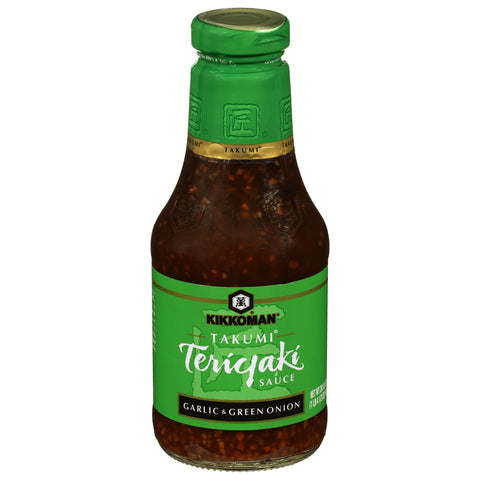 Kikkoman Garlic & Green Onion Teriyaki Sauce 21.5 oz - 6 Pack