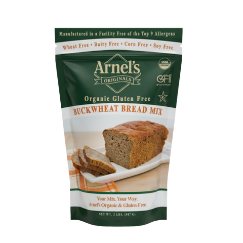 Naturally Fc Organic Gluten Free Buckwheat Bread Mix - 2 LB 6 Pack