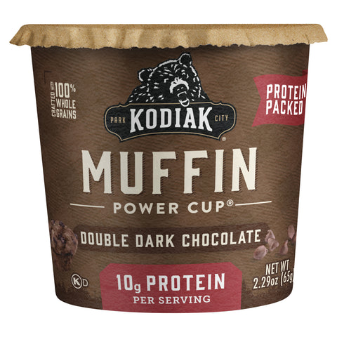 Kodiak Cakes Double Dark Chocolate Muffin Cup Mix 2.36 OZ