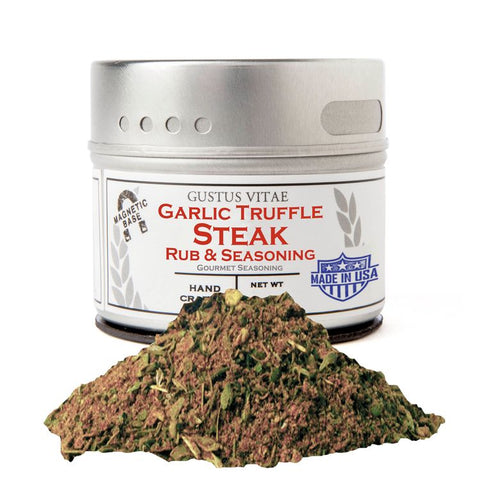 Gustus Vitae Garlic Truffle Steak Rub - 2 OZ 8 Pack