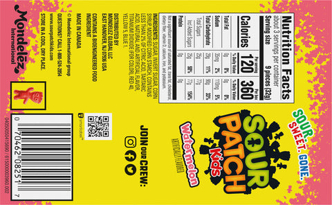 Sour Patch Watermelon 3.5 OZ