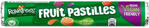 ROWNTRee's FRUIT PASTILLeS ROLL - 1.7 OZ 32 Pack
